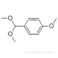 Benceno, 1- (dimetoximetil) -4-metoxi CAS 2186-92-7